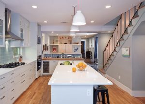 Specchio White Quartz countertops #3