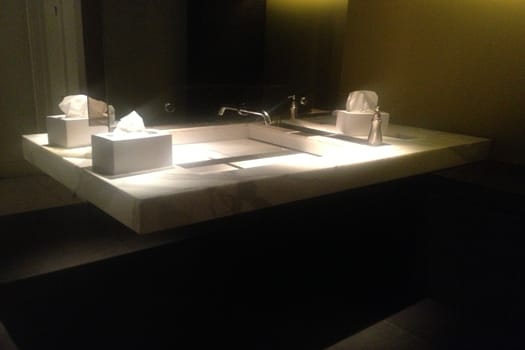 Statuario Quatzite Floating Vanity  portfolio #1