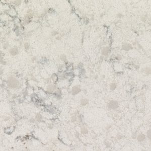 Stratus White Quartz countertops #1