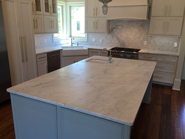 Taj Mahal Honed Quartzite countertops #3