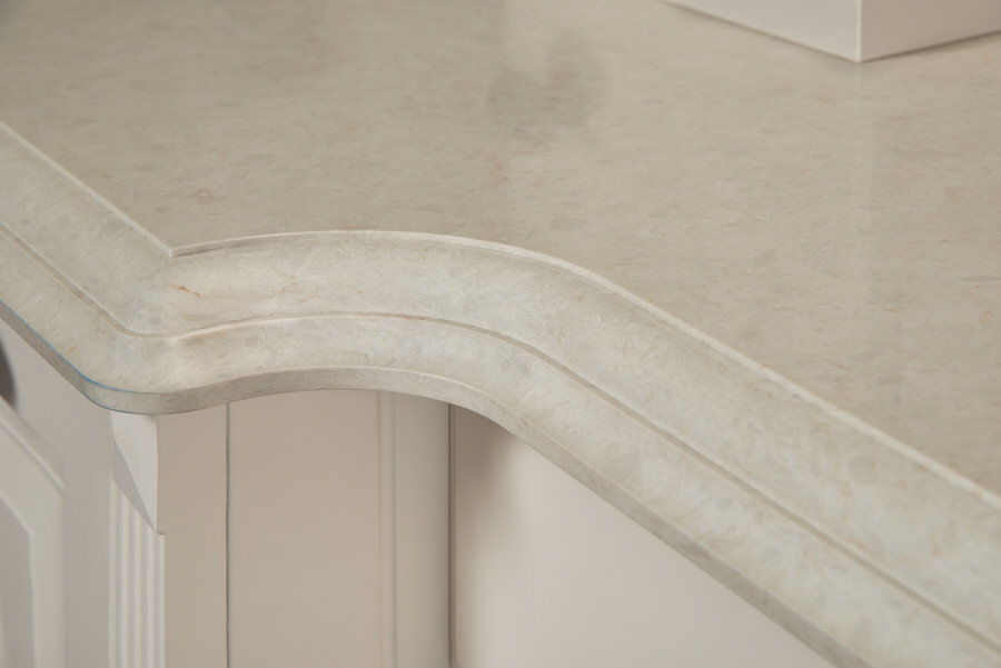 Taj Mahal Quartz countertops #4