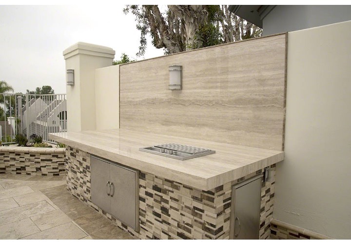 Travertino Santa Caterina Matte Porcelain countertops #3