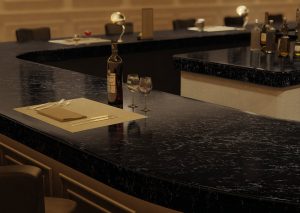 Vanilla Noir Quartz countertops #4