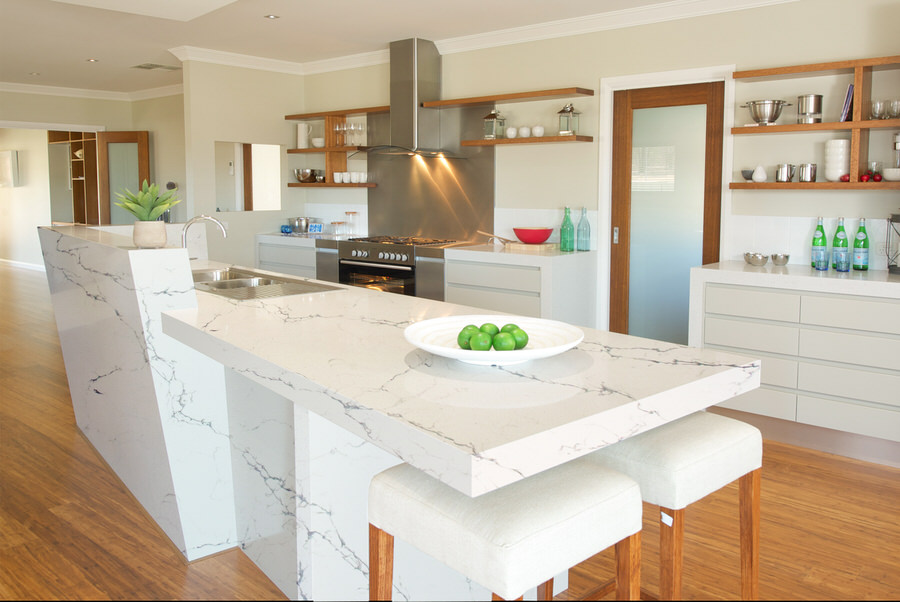 Venatino Quartz countertops #3