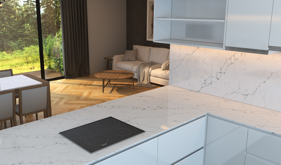 Venatino Quartz countertops #4