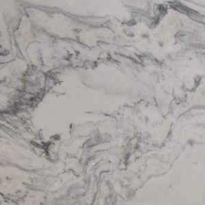 White Fantasy Quartzite countertops #1