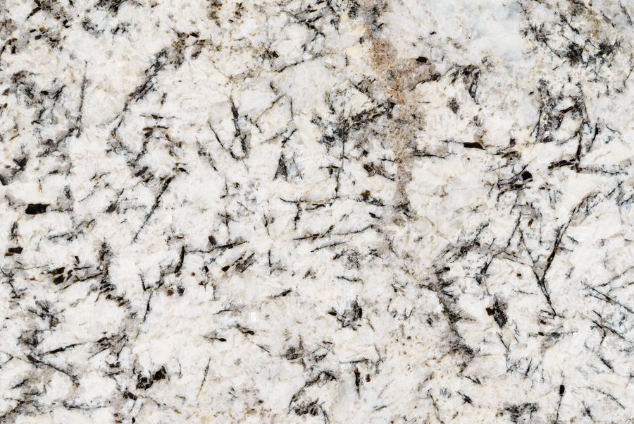 White Glimmer Granite countertops #1