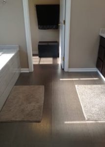 White Macubas Quartzite Bathroom Rebuild  portfolio #3