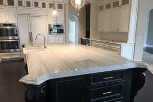 White Macubas Quartzite Kitchen  portfolio #11