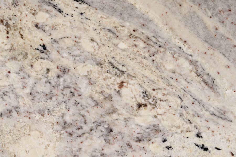 White Ravine Granite countertops #1