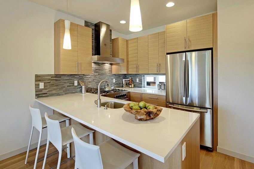 White Sand Quartz countertops #2