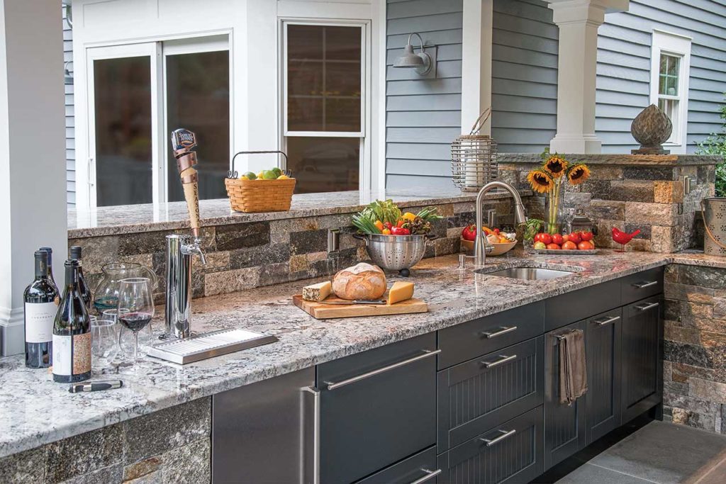 Best Granite Countertop Edges, How To Cut Granite Countertop Corners In Kitchen Cabinets