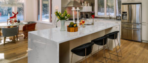 Calacatta Ida Quartz countertops #3