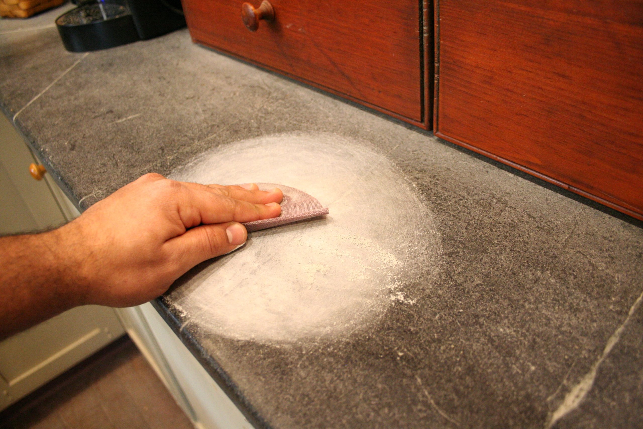 caring for soapstone countertops