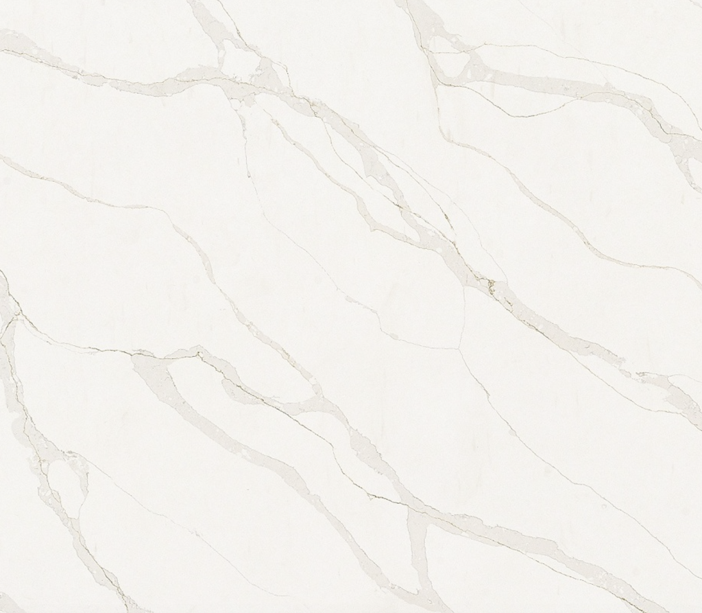 Calacatta York Warm Quartz countertops #1