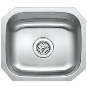 18 Ga Single 1618 Undermount Sink